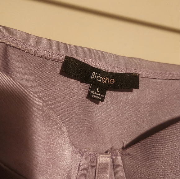 Blache Lavender Lingerie Crop Tank Top Size L - Picture 4 of 4